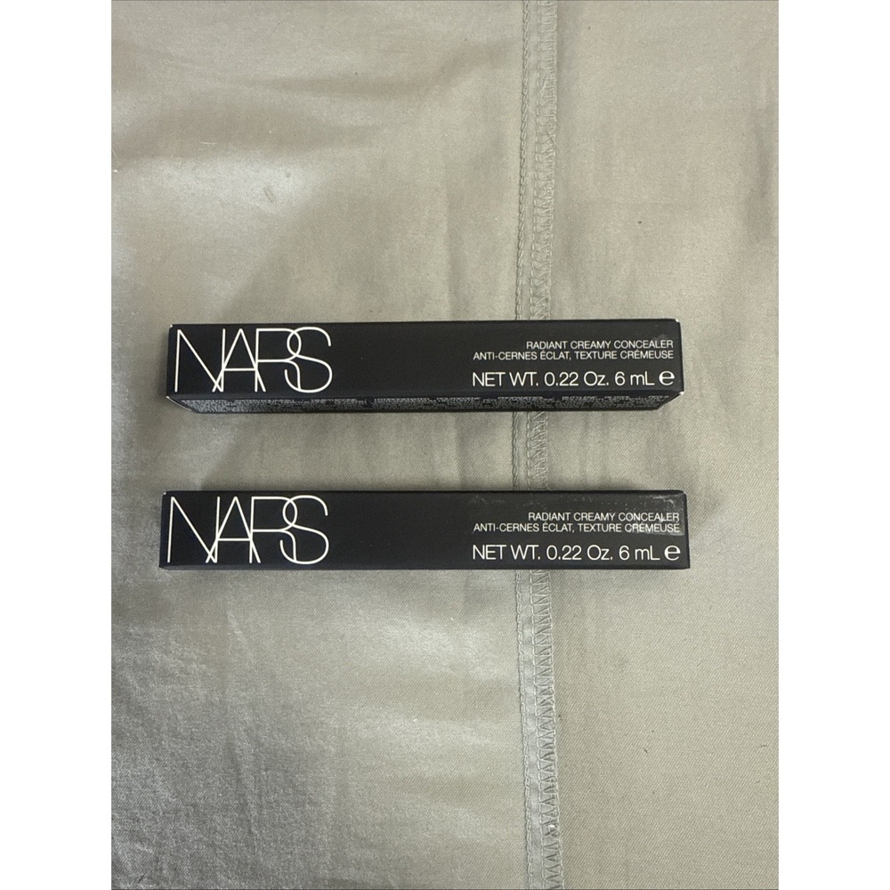 2 NARS Radiant Creamy Concealer Light 1 Chantilly 0.22 oz NEW in Box